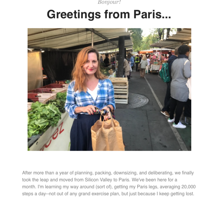 michelle in Paris